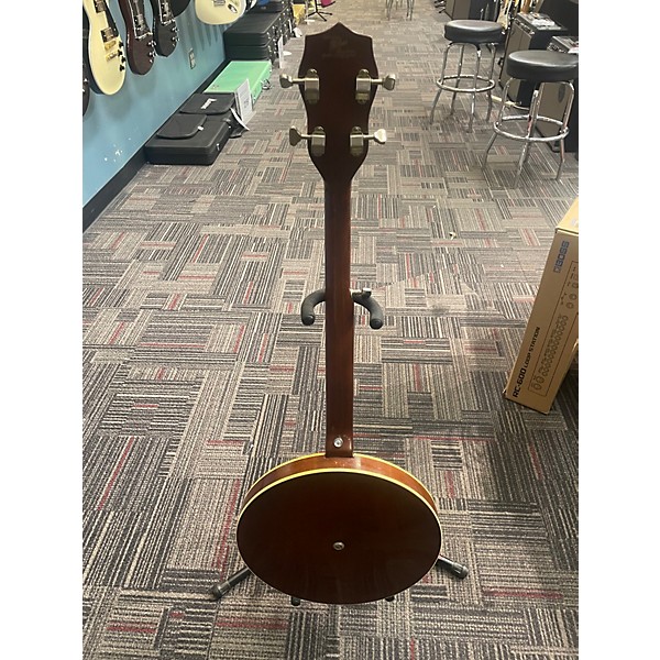 Vintage 1960s Hofner 739 Closed Back Banjo Antique Natural Banjo