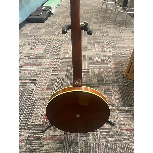 Vintage 1960s Hofner 739 Closed Back Banjo Antique Natural Banjo