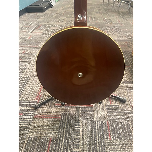 Vintage 1960s Hofner 739 Closed Back Banjo Antique Natural Banjo