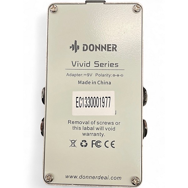 Used Donner VINTAVERB Effect Pedal