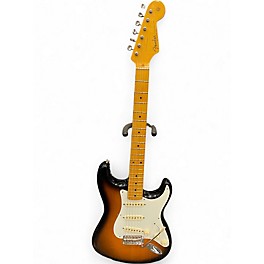 Used 2019 Fender Eric Johnson Signature Stratocaster 2 Stone Sunburst Solid Body Electric Guitar