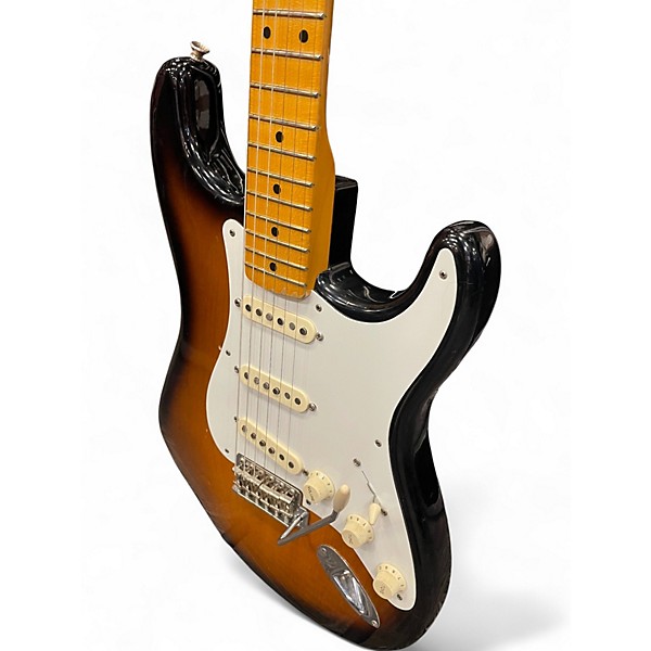 Used 2019 Fender Eric Johnson Signature Stratocaster 2 Stone Sunburst Solid Body Electric Guitar