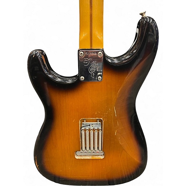 Used 2019 Fender Eric Johnson Signature Stratocaster 2 Stone Sunburst Solid Body Electric Guitar