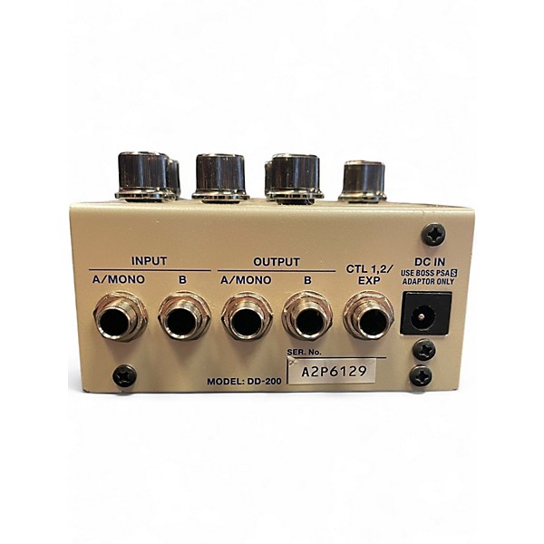Used BOSS DD200 Digital Delay Effect Pedal