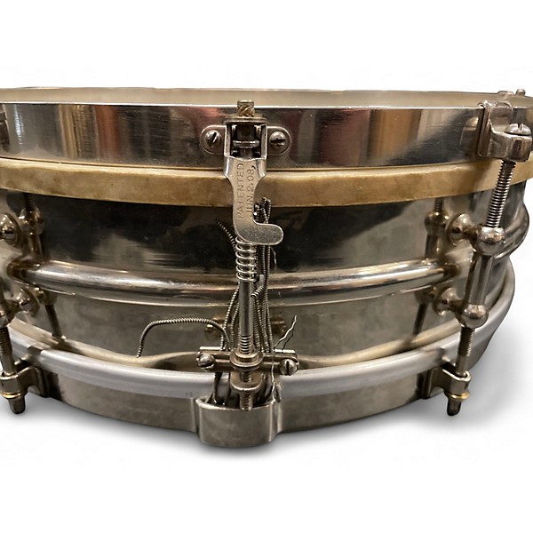 Used Ludwig 3.5X14 universal 6 lug Chrome Drum