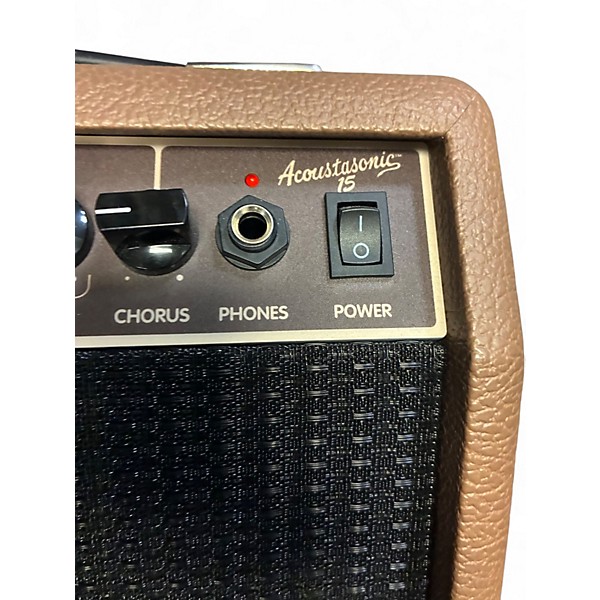 Used Fender Acoustasonic 15 Acoustic Guitar Combo Amp