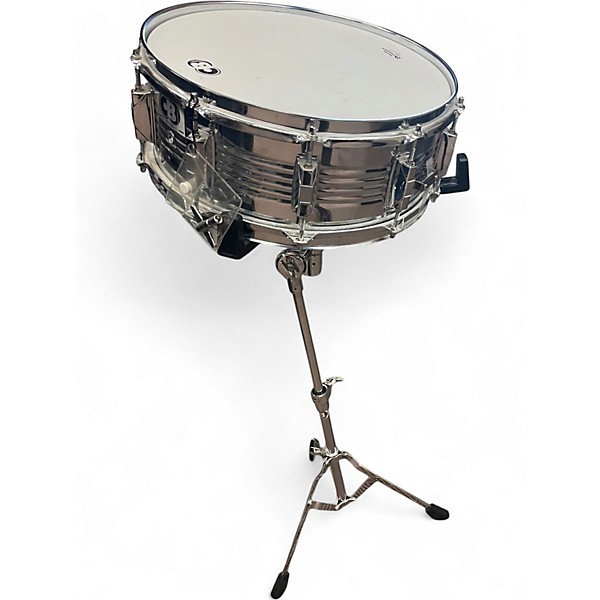 Used CB Percussion 14in Steel Snare Kit Chrome Drum Chrome Drum