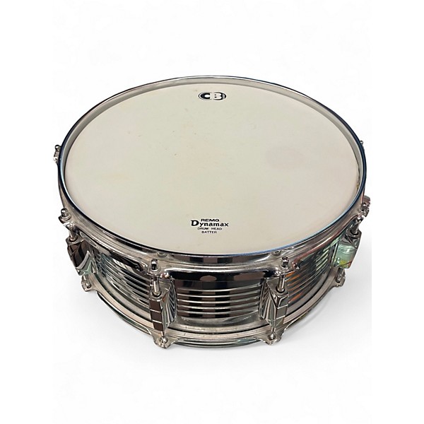 Used CB Percussion 14in Steel Snare Kit Chrome Drum Chrome Drum