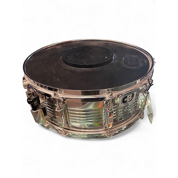 Used CB Percussion 14in Steel Snare Kit Chrome Drum Chrome Drum