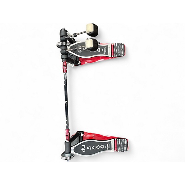 Used DW 5000 Series Double Double Bass Drum Pedal