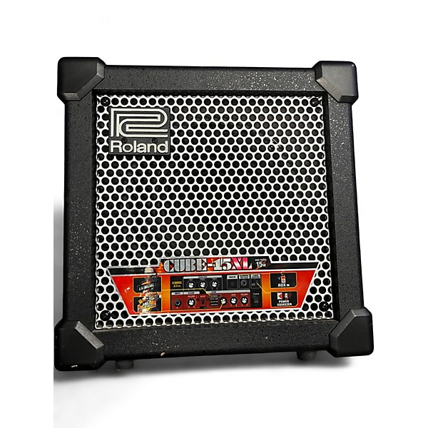 Used Roland Cube 15XL 1X8 15W Guitar Combo Amp