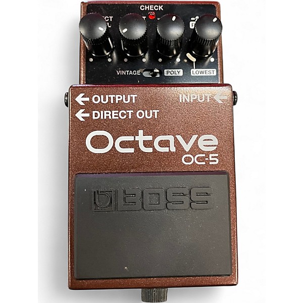 Used BOSS OC-5 Effect Pedal