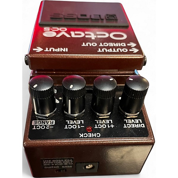 Used BOSS OC-5 Effect Pedal
