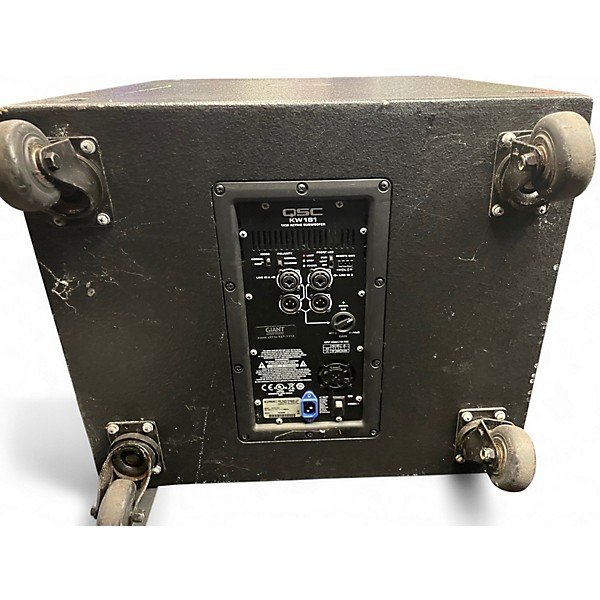 Used QSC KW181 1000W Powered Subwoofer
