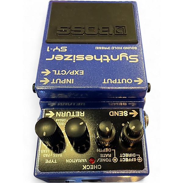 Used BOSS SY1 SYNTHESIZER Effect Pedal
