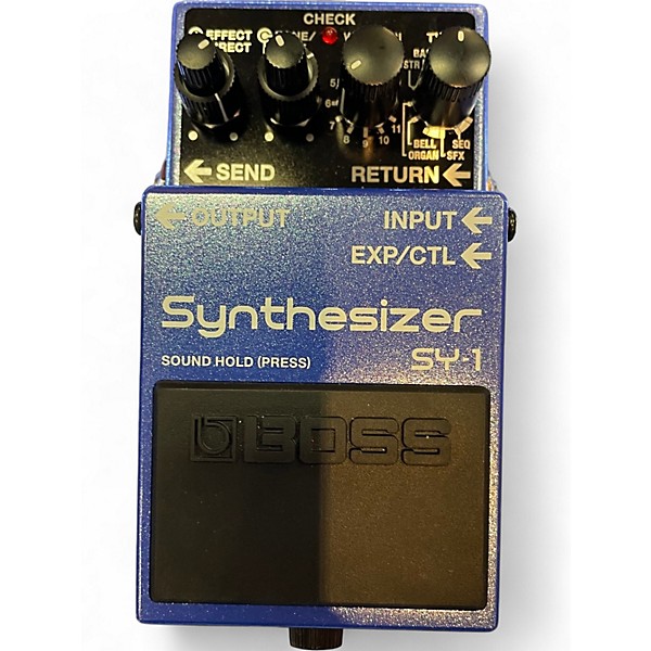 Used BOSS SY1 SYNTHESIZER Effect Pedal