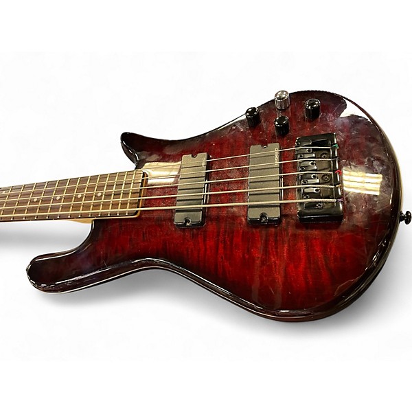 Used Spector NS Legend Black Cherry Electric Bass Guitar