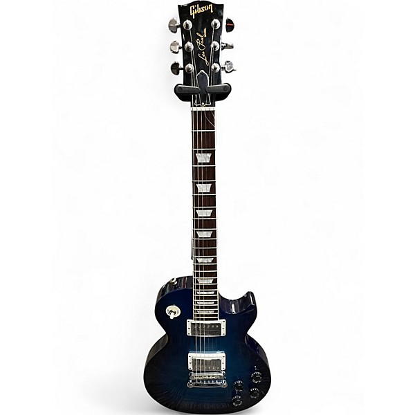 Used 2011 Gibson Les Paul Studio Blue Solid Body Electric Guitar