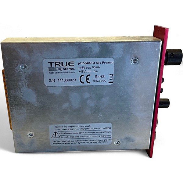 Used True Systems PT2 500 Rack Equipment