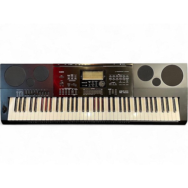 Used Casio WK7600 76-Key Portable Keyboard