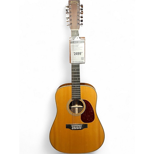 Used Martin HD12-28 NATURAL 12 String Acoustic Guitar