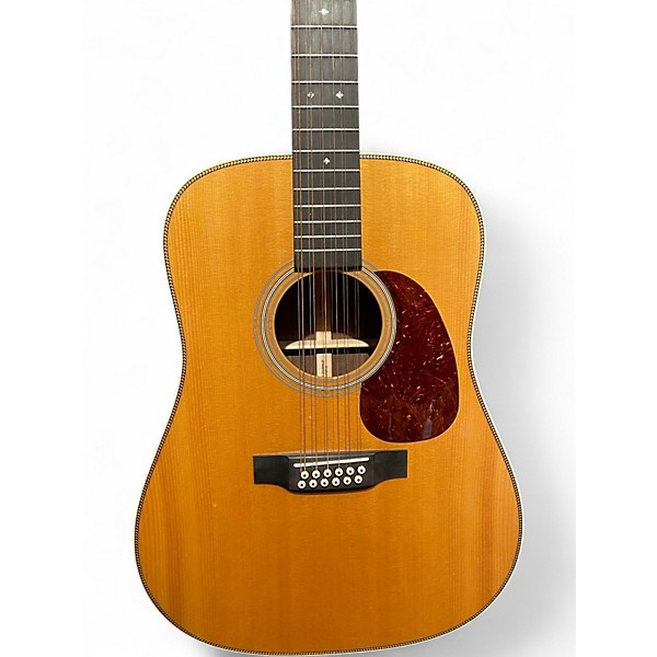 Used Martin HD12-28 NATURAL 12 String Acoustic Guitar
