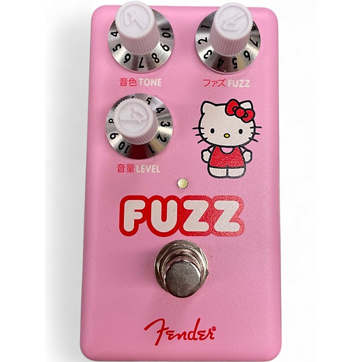 Used Fender Hello Kitty Fuzz Effect Pedal | Guitar Center