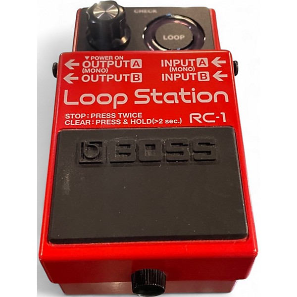 Used BOSS RC1 Loop Station Pedal