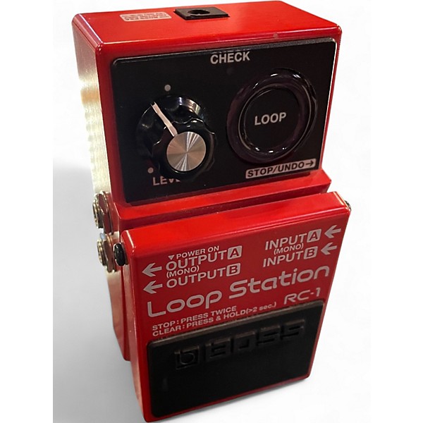 Used BOSS RC1 Loop Station Pedal