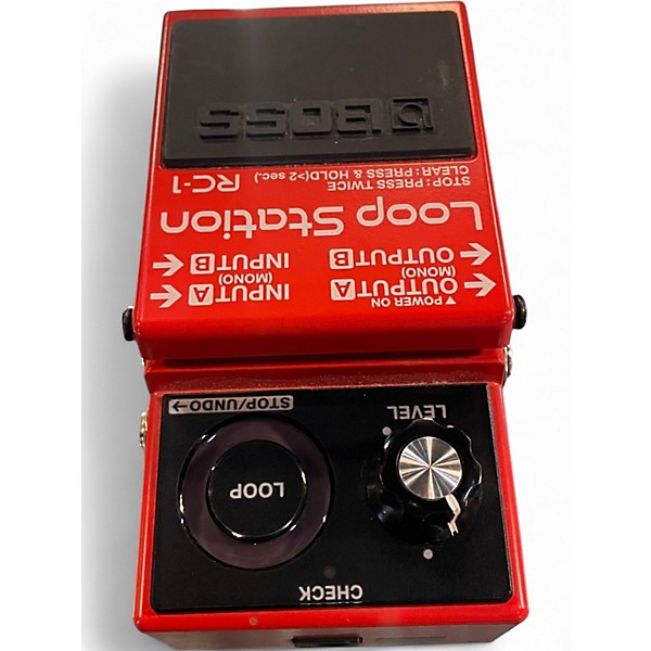 Used BOSS RC1 Loop Station Pedal