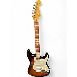 Used Fender Standard Stratocaster Tobacco Sunburst Solid Body Electric Guitar