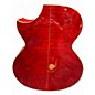 Used Laguna LG4CETR Trans Red Acoustic Electric Guitar