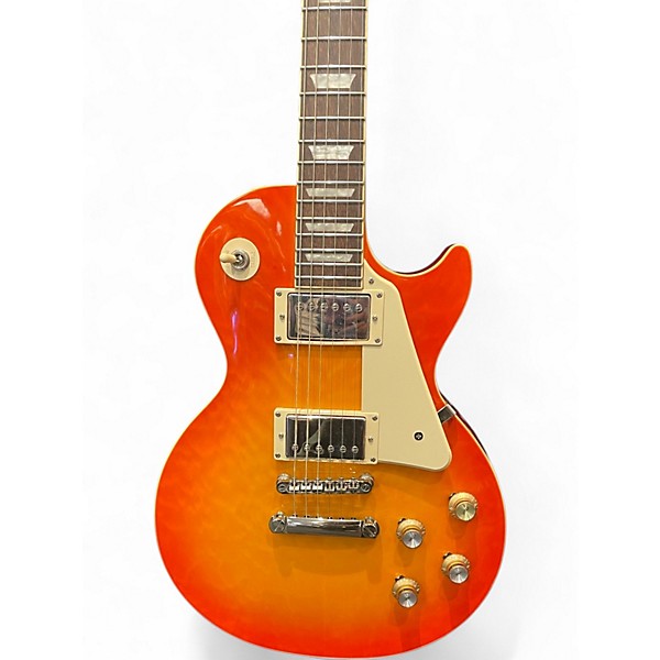 Used Epiphone les paul standard 60s quilt top washed cherry Solid Body Electric Guitar