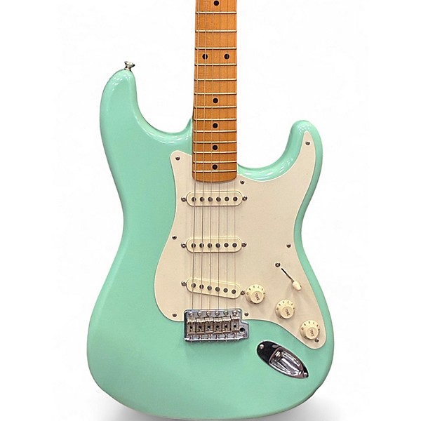 Used 2002 Fender 50s stratocaster sea foam green Solid Body Electric Guitar
