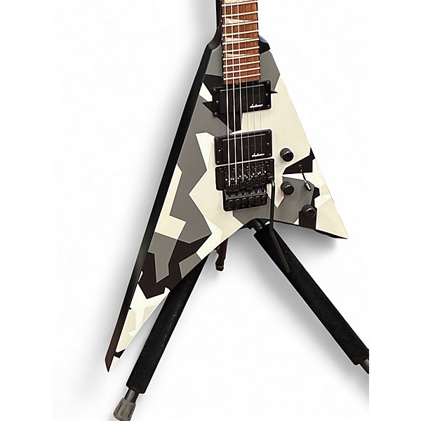 Used Jackson X Series Rhoads RRX24 Winter Camo Solid Body Electric Guitar