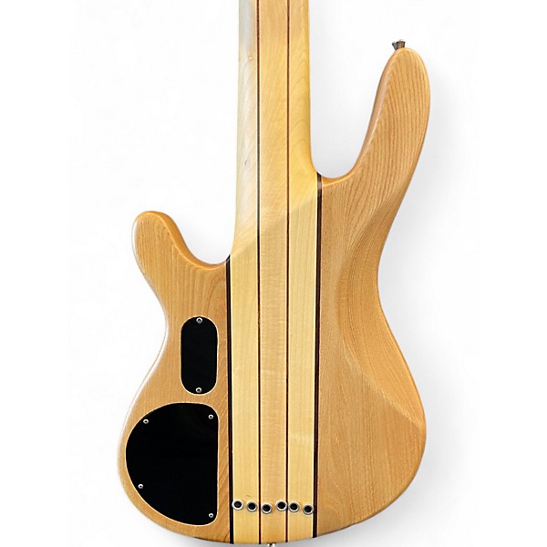 Used Acepro 6 String Natural Electric Bass Guitar