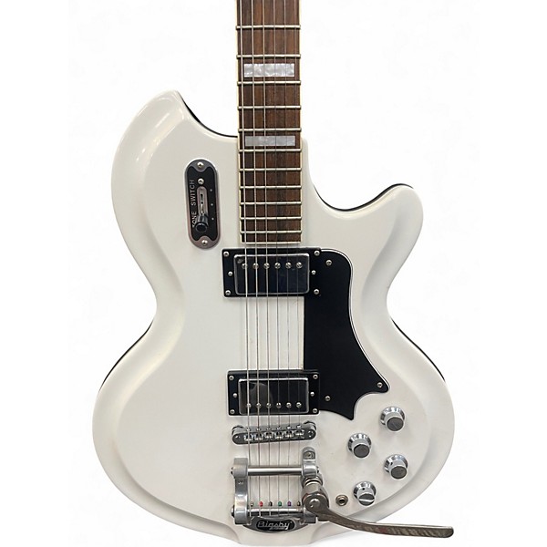 Used Airline '59 Coronado DLX White Solid Body Electric Guitar
