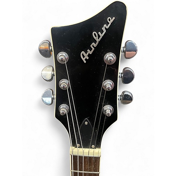 Used Airline '59 Coronado DLX White Solid Body Electric Guitar