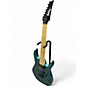 Used Ibanez GRG7221M METALLIC LIGHT BLUE Solid Body Electric Guitar