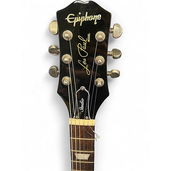 Used Epiphone Les Paul Studio Wine Red Solid Body Electric Guitar
