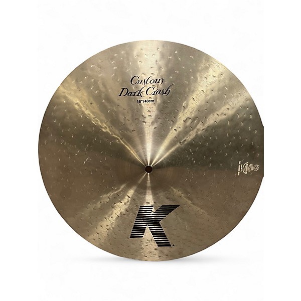 Used Zildjian 16in K Custom Dark Crash Cymbal