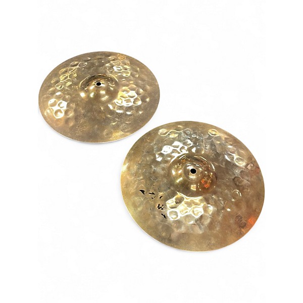 Used Zildjian 13in A Series Pocket Hi Hat Pair Cymbal