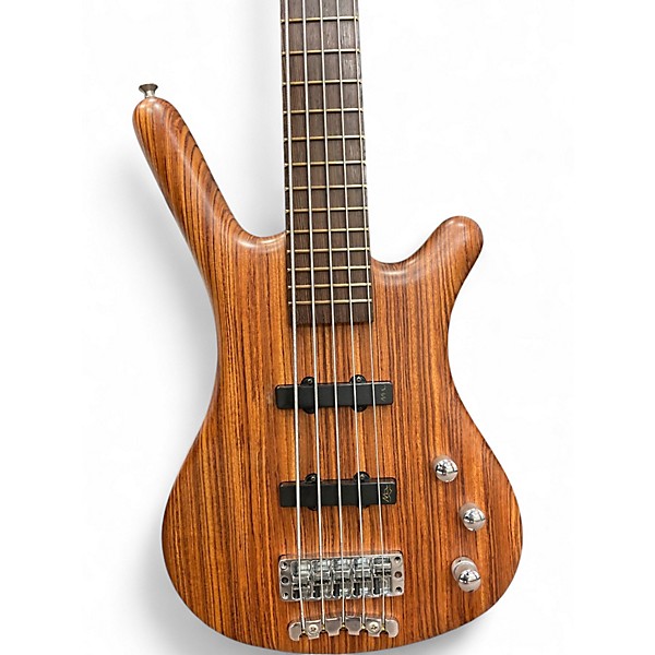 Used Warwick GPS Corvette Standard 5 Bubinga Electric Bass Guitar