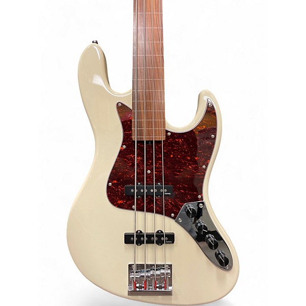Used Sadowsky Guitars Metro Express Vintage White Electric Bass Guitar
