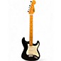 Used 1998 Fender Standard Stratocaster Black Solid Body Electric Guitar thumbnail