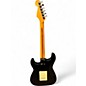 Used 1998 Fender Standard Stratocaster Black Solid Body Electric Guitar