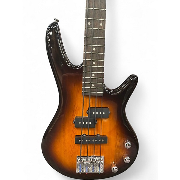 Used Ibanez GSRM20 Mikro Short Scale Tobacco Burst Electric Bass Guitar