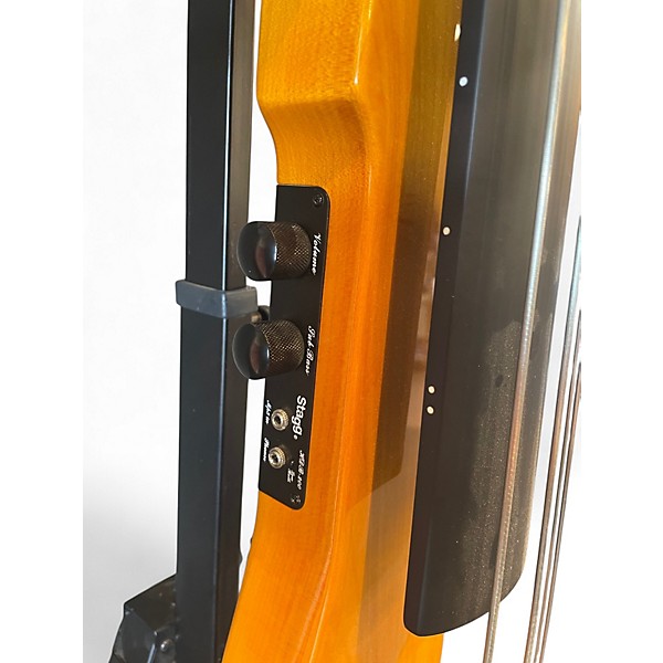 Used Stagg HDB200 WITH STAND Natural Upright Bass
