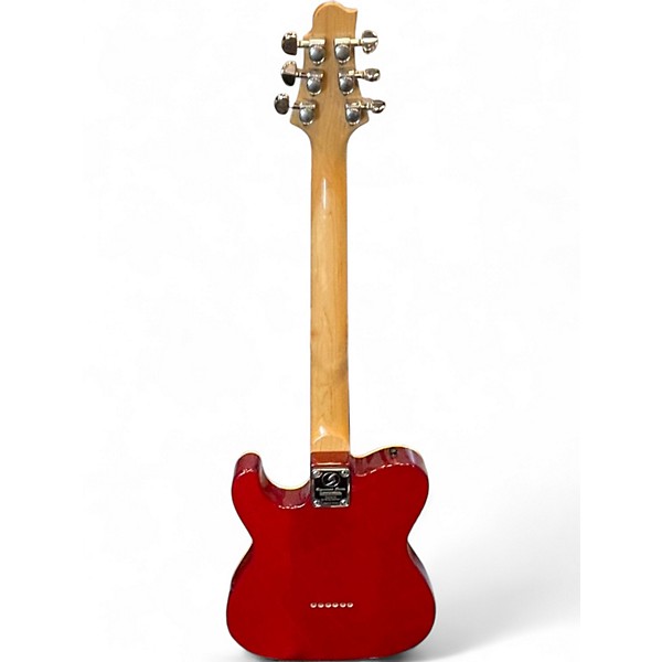 Used Greg Bennett Design by Samick FA-2 TRANSPARENT RED Solid Body Electric Guitar