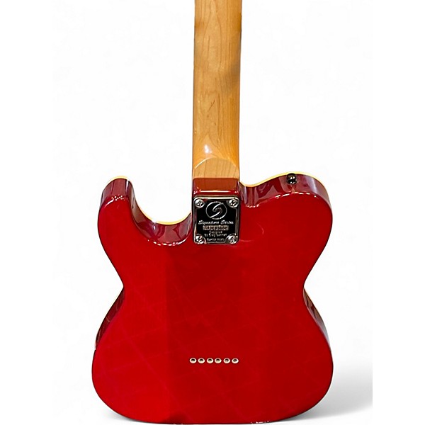 Used Greg Bennett Design by Samick FA-2 TRANSPARENT RED Solid Body Electric Guitar
